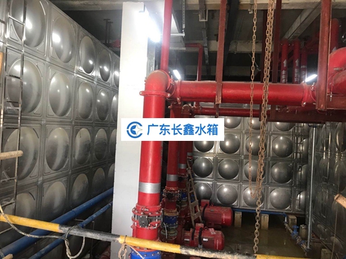 清遠(yuǎn)騰訊項目消防水箱 1050立方